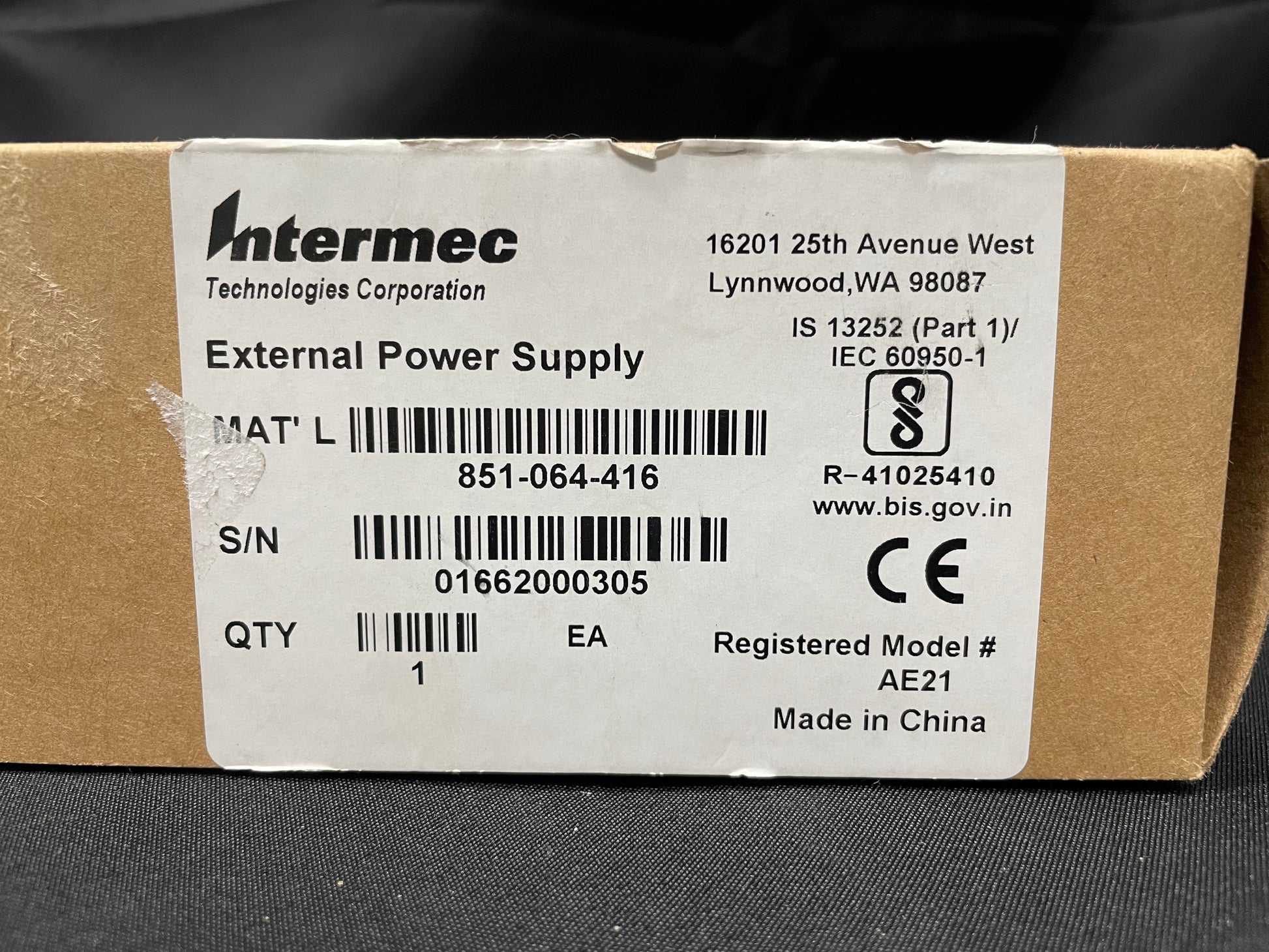 Honeywell-AC-Power-Supply