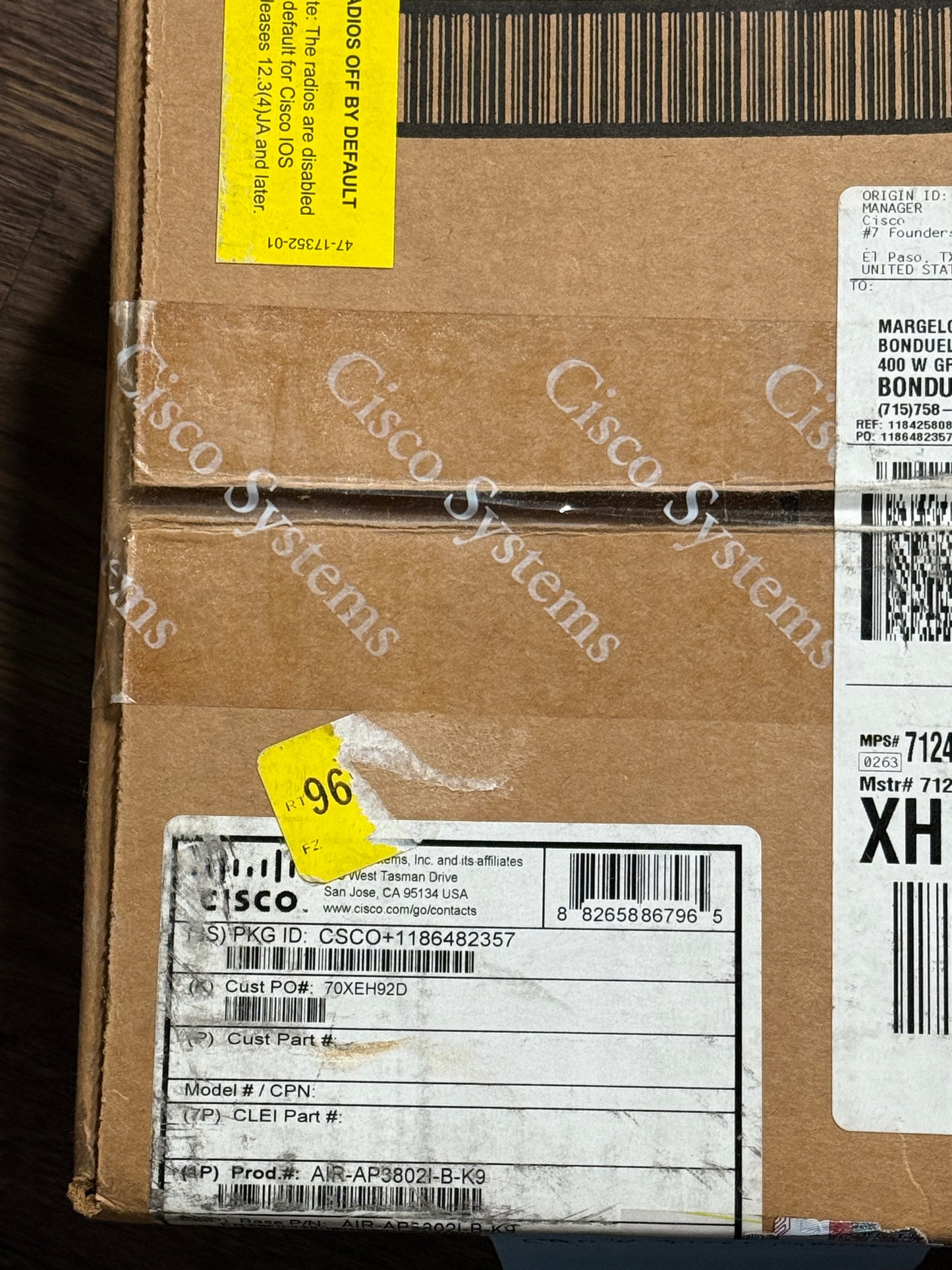 Cisco-Aironet-3802I-802-11ac-Wireless-LAN-Access-Point