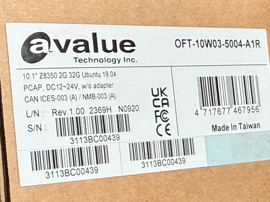 BCM-Open-Frame-Tablet-Z8350-2GB-32GB-BT-WiFi-10-1T-Ubuntu