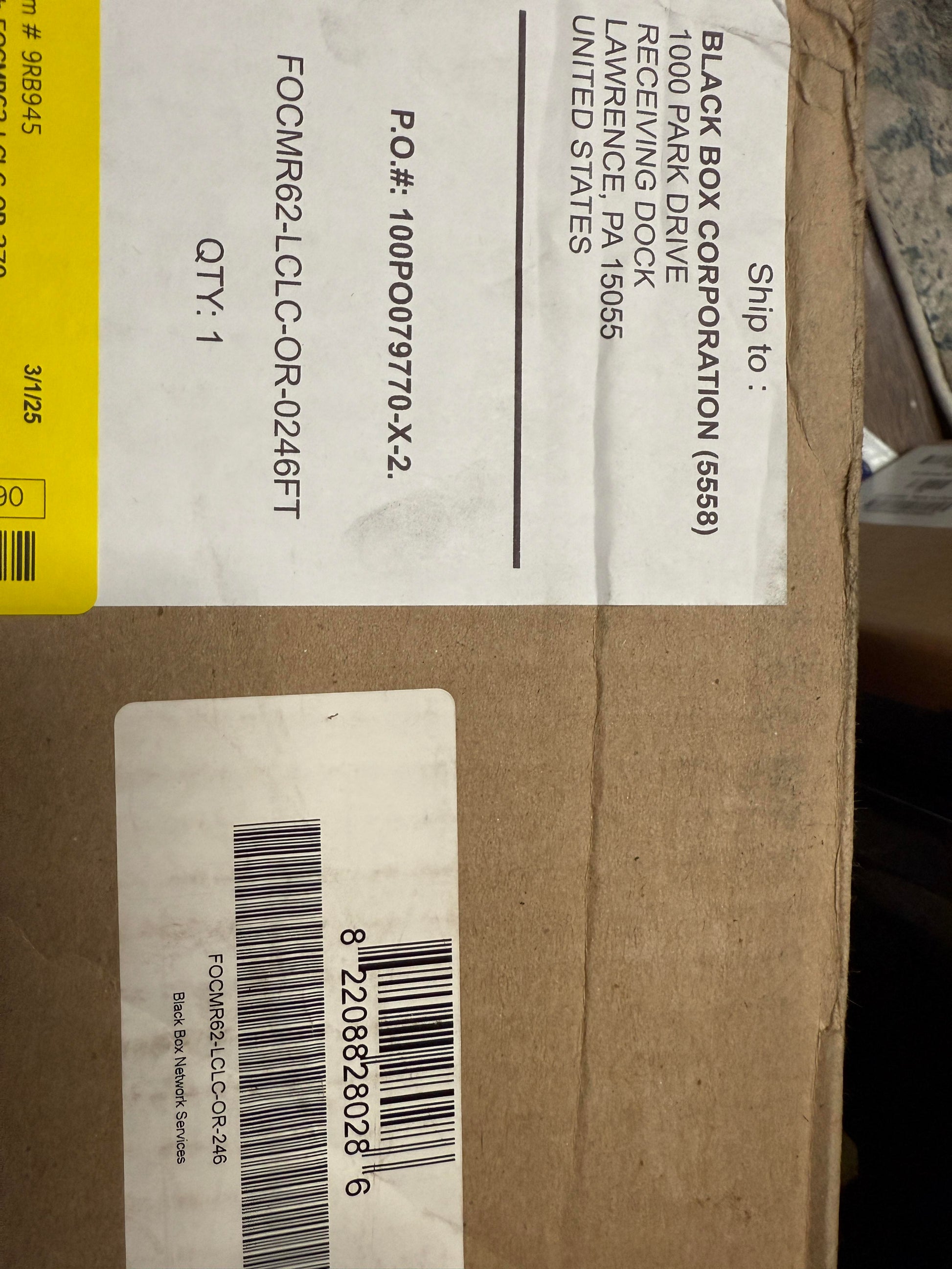 BlackBox-LC-LC-Duplex-Fiber-Patch-Cable