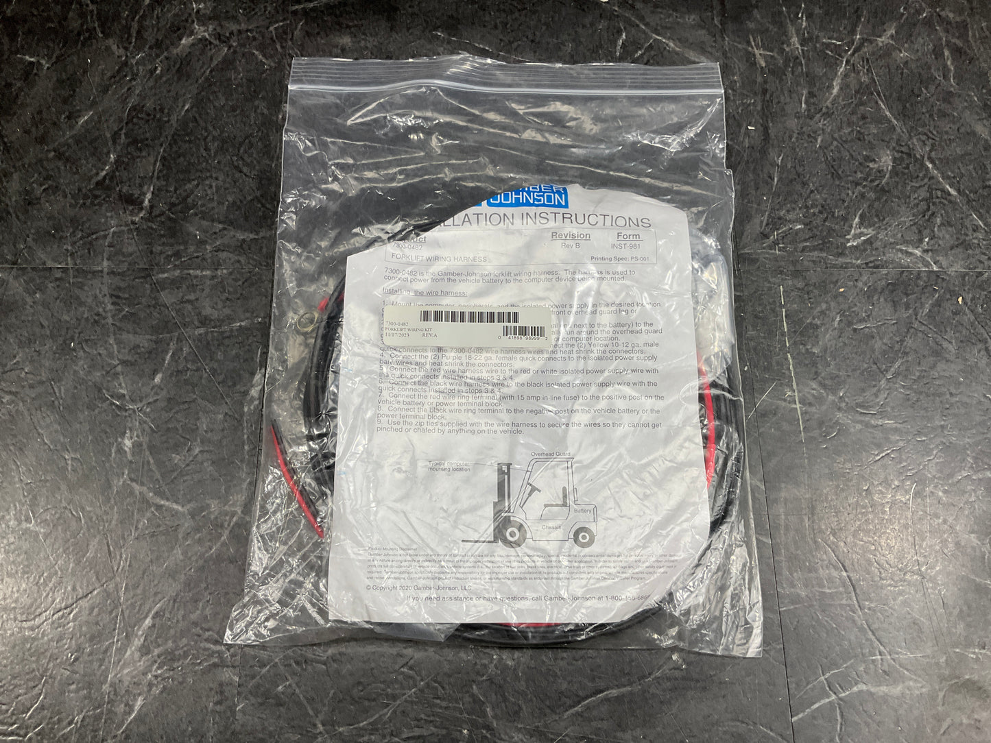 Gamber-Johnson-Forklift-Wiring-Kit