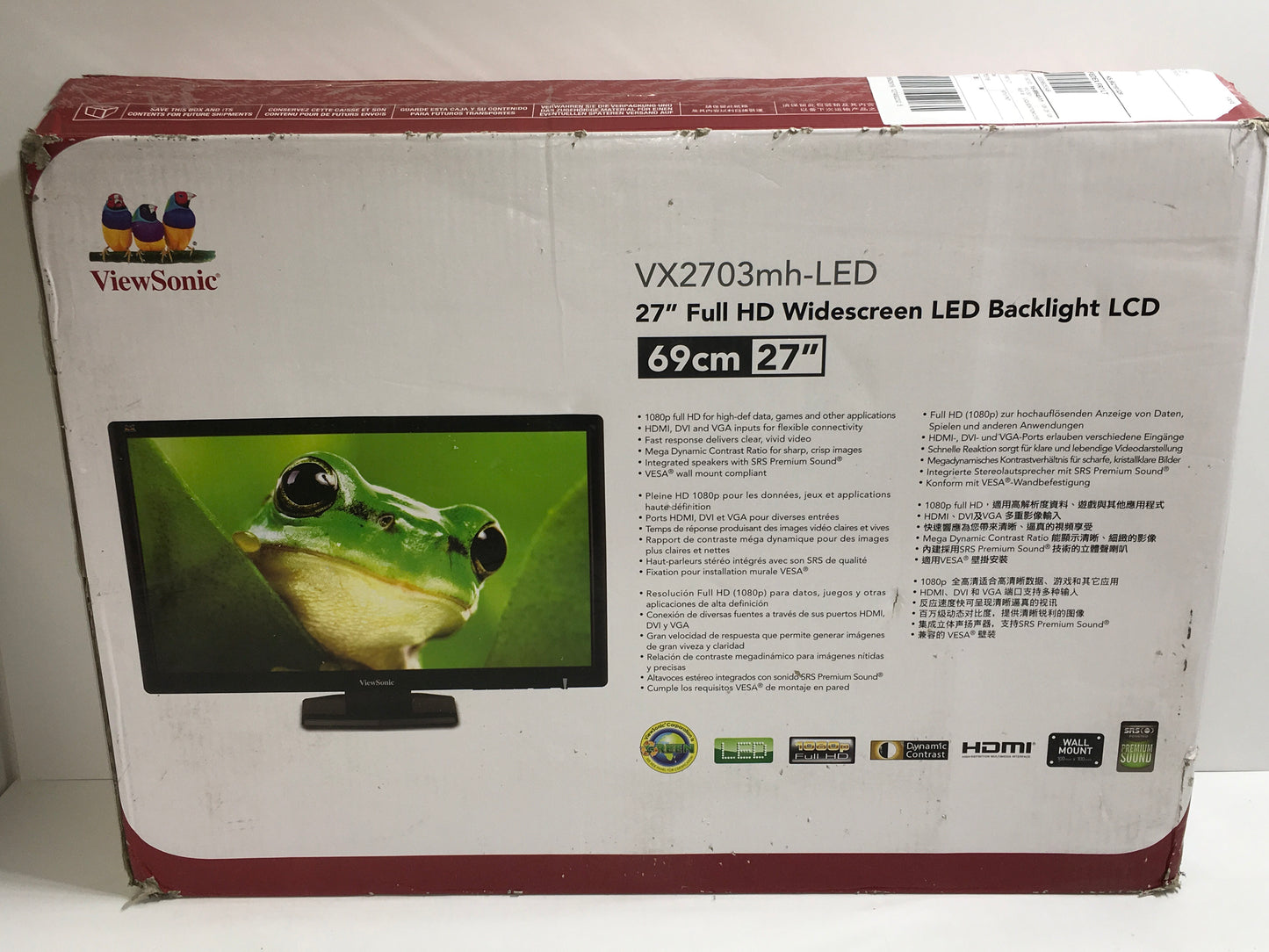 Viewsonic-VX2703MH-27--LED-LCD-Monitor