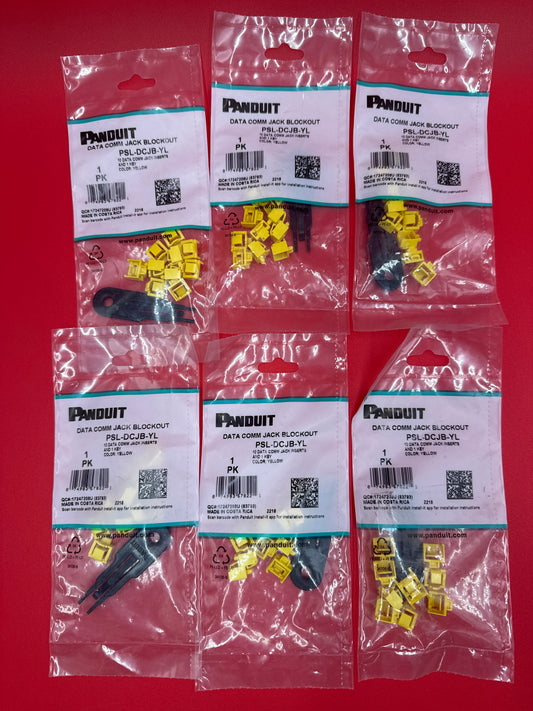 Panduit-Jack-Module-Blockout-Device--10-pack---yellow-