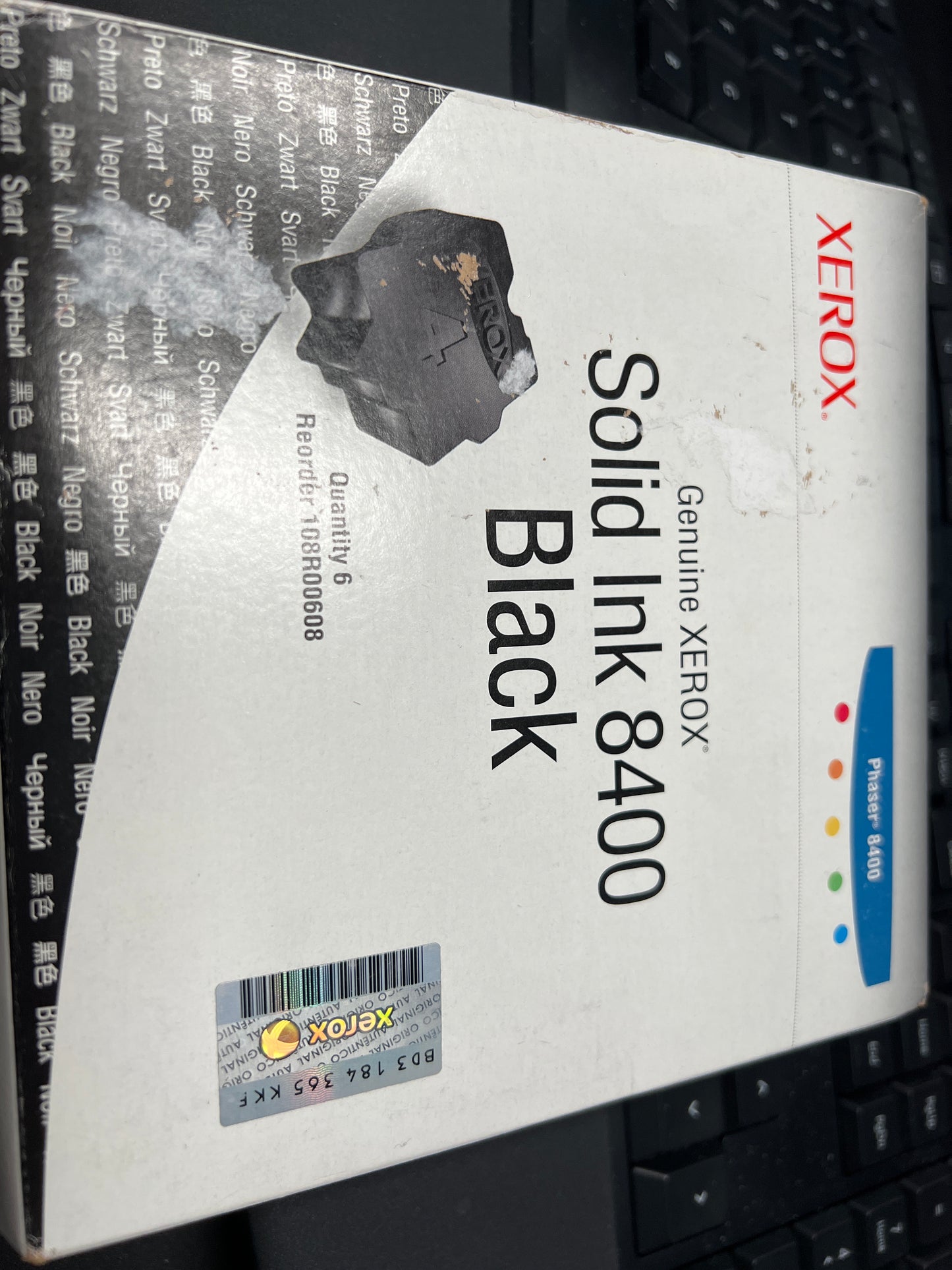 Xerox-Phaser-8400-Black-Ink--6-pack-