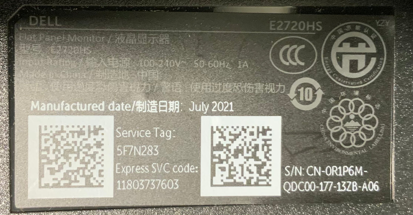 Dell-E2720HS-27--LED-LCD-Monitor--1080p-