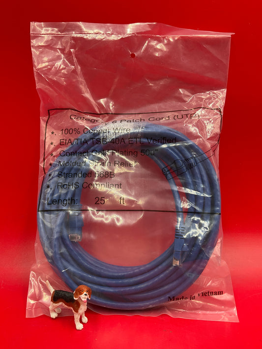 Axiom-550-CAT-6-Patch-Cable,-Snagless-Molded---25-feet--blue-