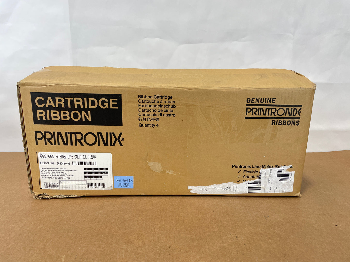 Printronix-Tally-Genicom-Ribbon-Cartridge--P7000---4-pack-