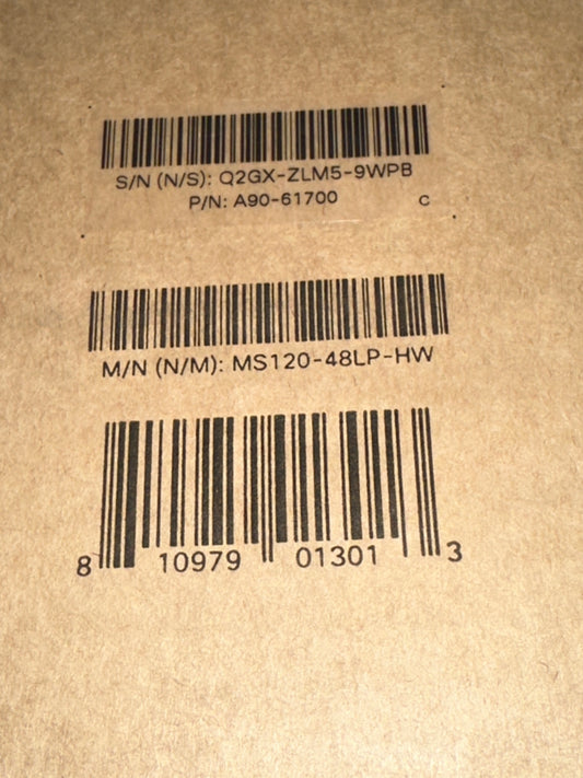 Cisco-Meraki-MS120-48-port-Gigabit-PoE-Switch