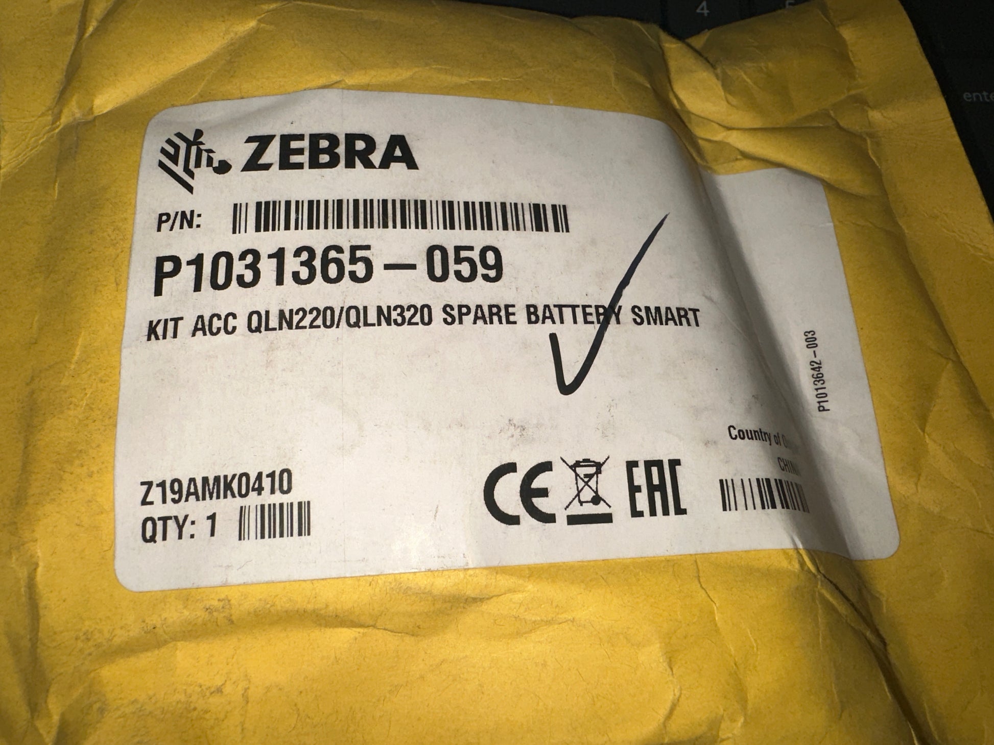 Zebra-Li-Ion-Battery--QLN220-QLN320-