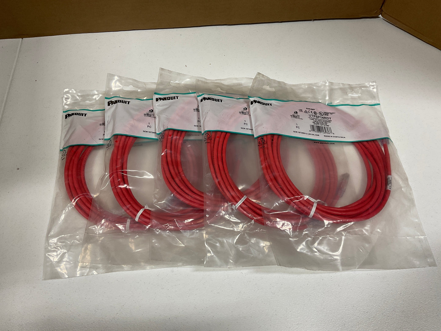 Panduit-CAT-6-Patch-Cable---14-feet--red-