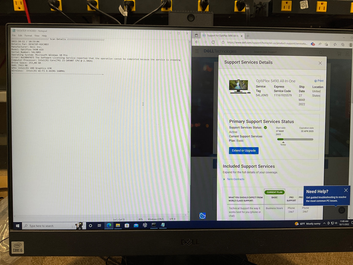Dell-OptiPlex-5490-AiO-i5-10500T-8GB-256GB-GbE-BT5-1-WiFi6-23-8F-W10P