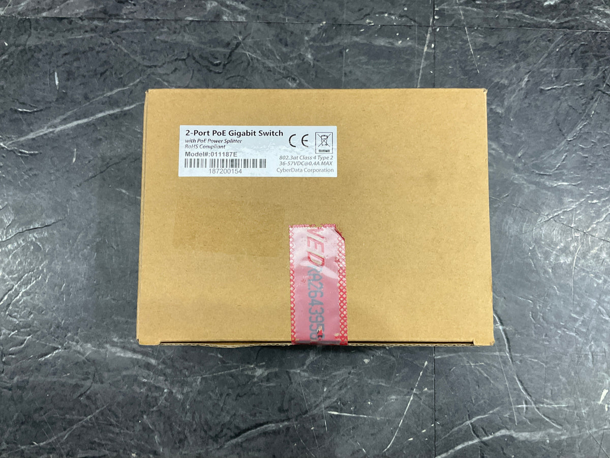CyberData-2-Port-Gigabit-Switch
