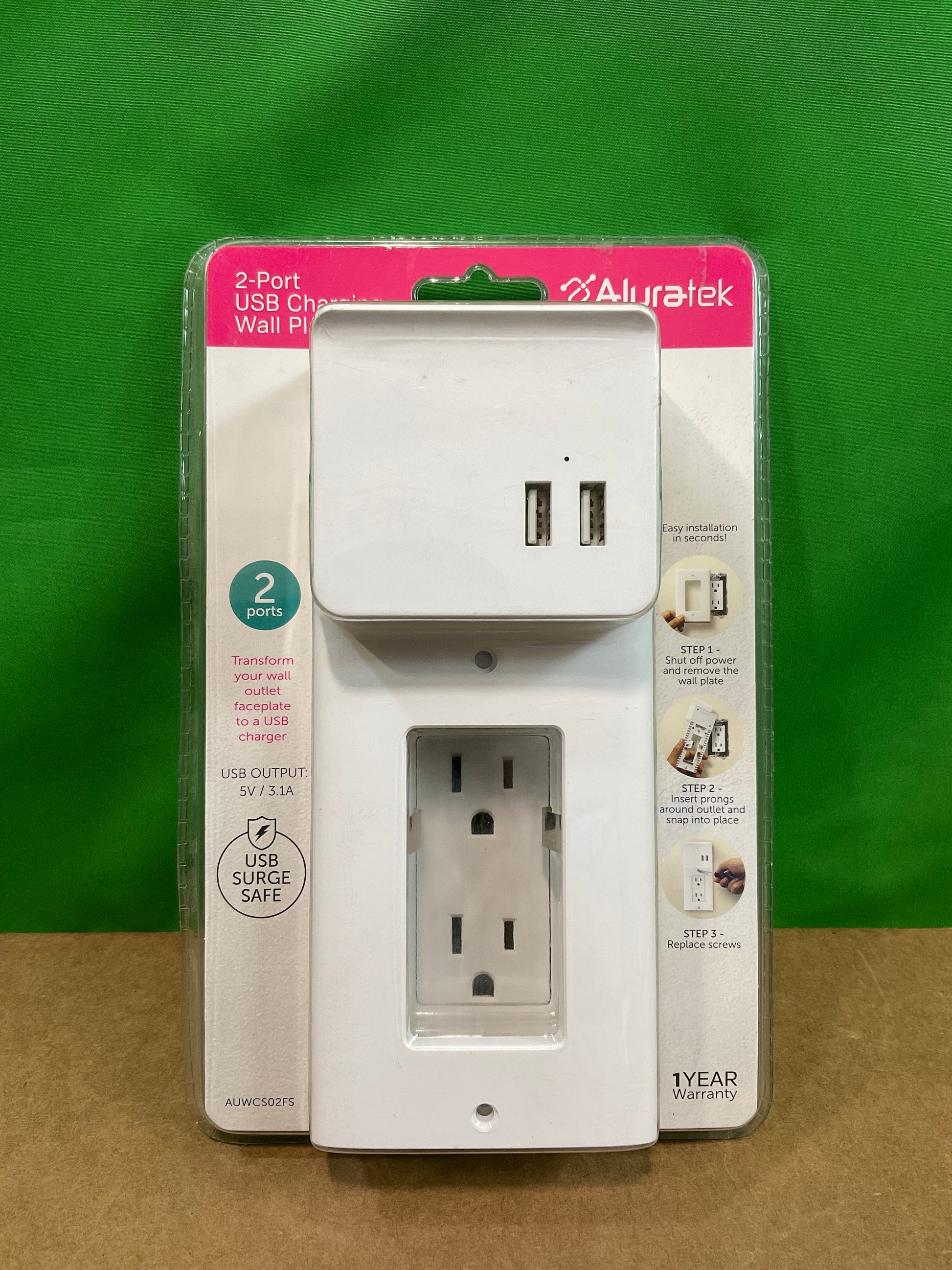 Aluratek-USB-Wall-Charging-Plate