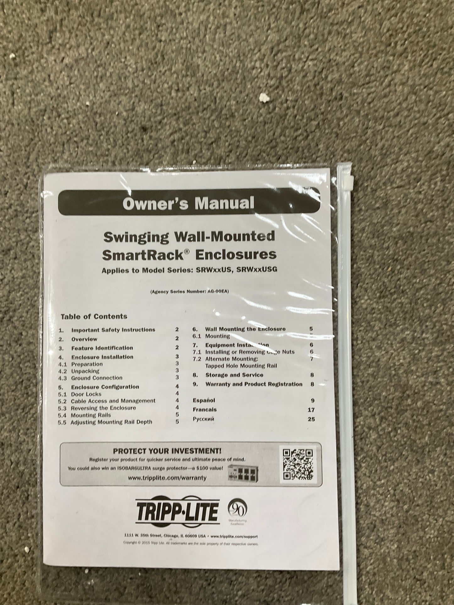 Tripp-Lite-SmartRack-Wall-Mount-Server-Rack--10U-