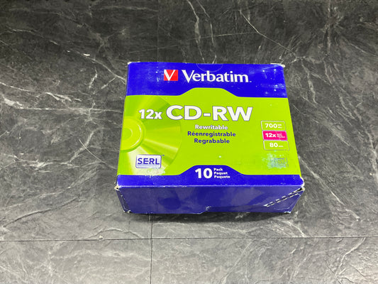 Verbatim-52x-CD-R-Media---80-minuntes,-700MB--10-pack-