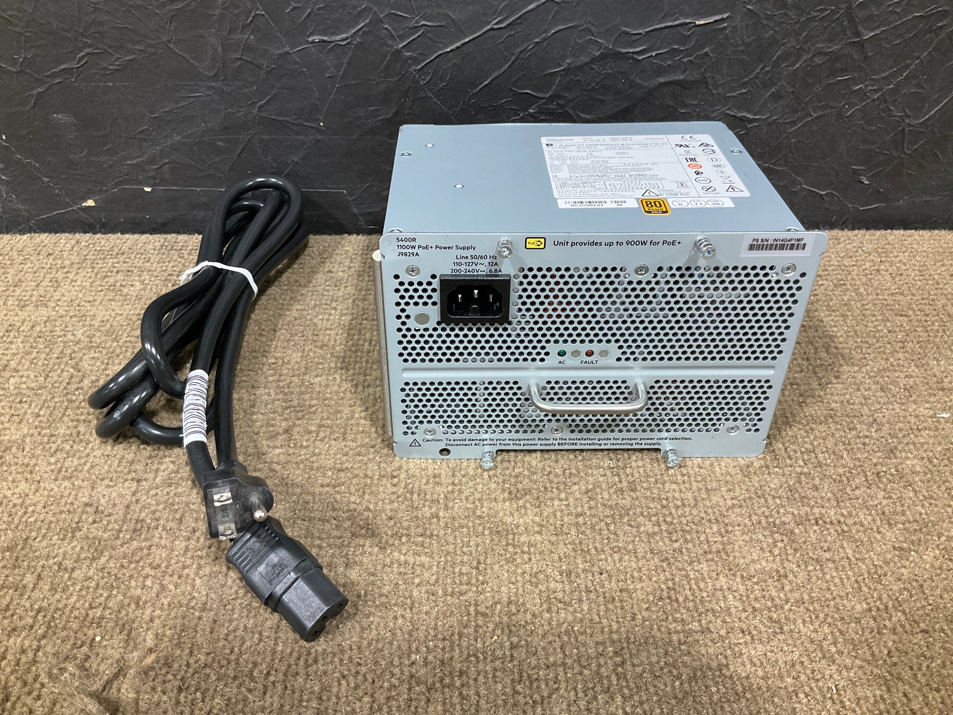 HPE-Aruba-1100-watt-Redundant-Power-Supply--5406-5412-