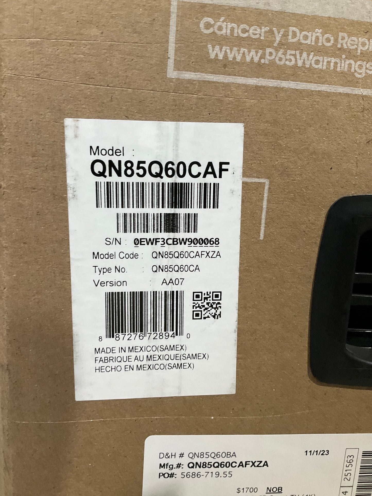 Samsung-Q60C-85--QLED-Smart-TV--4K-