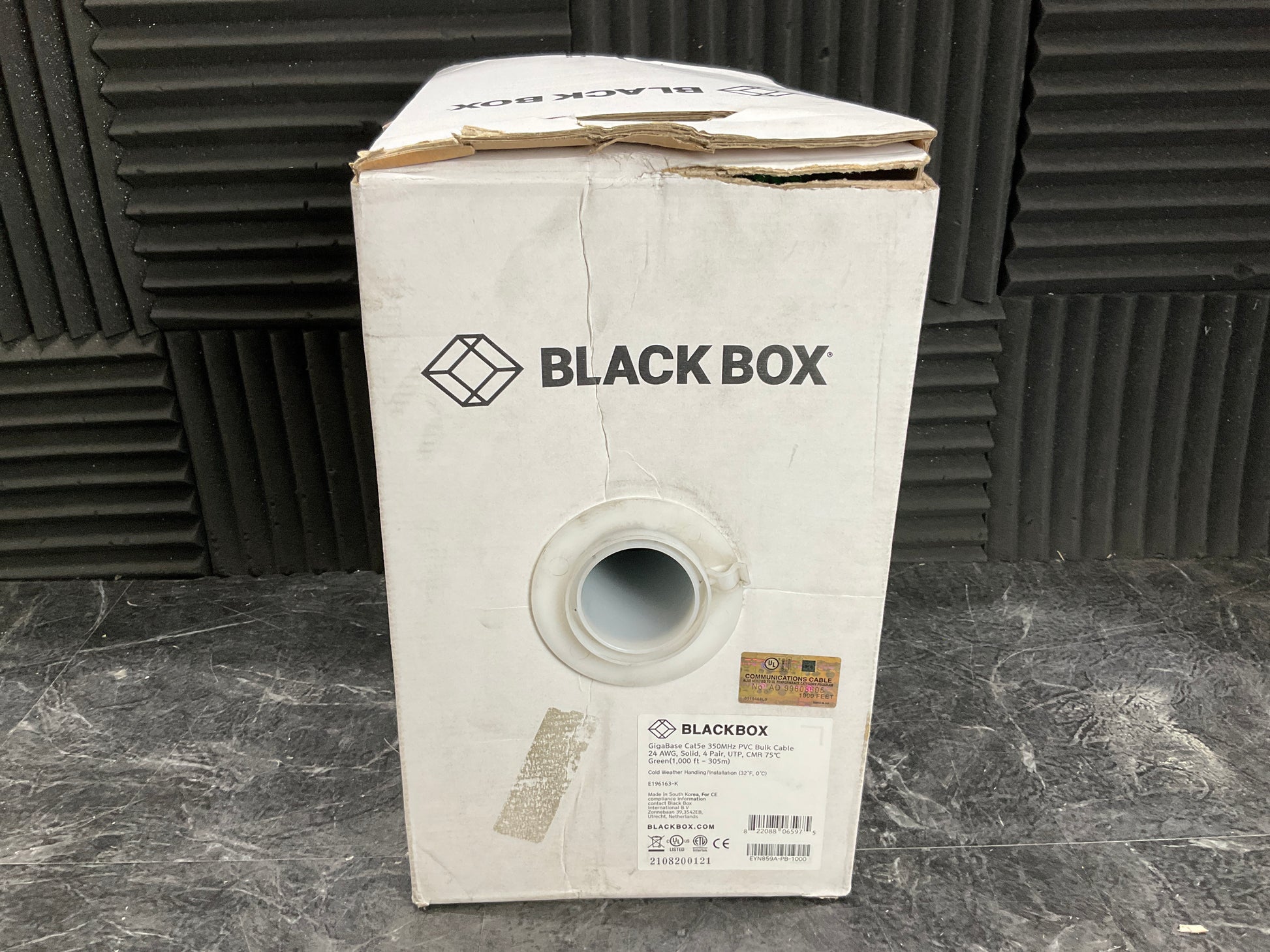 BlackBox-GigaBase-350-CAT-5e-PVC-Cable---1000-feet--green-