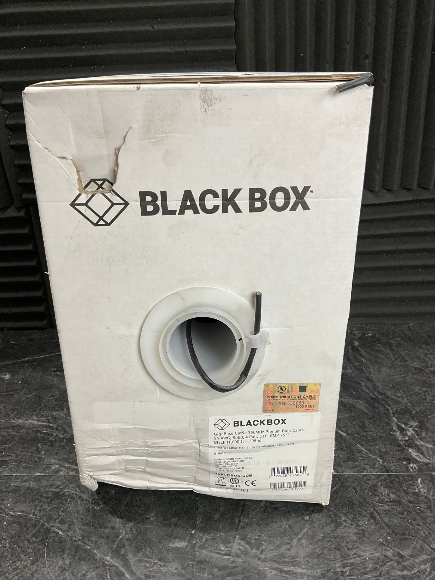 BlackBox-GigaBase-350-CAT-5e-Plenum-Cable---1000-feet--black-