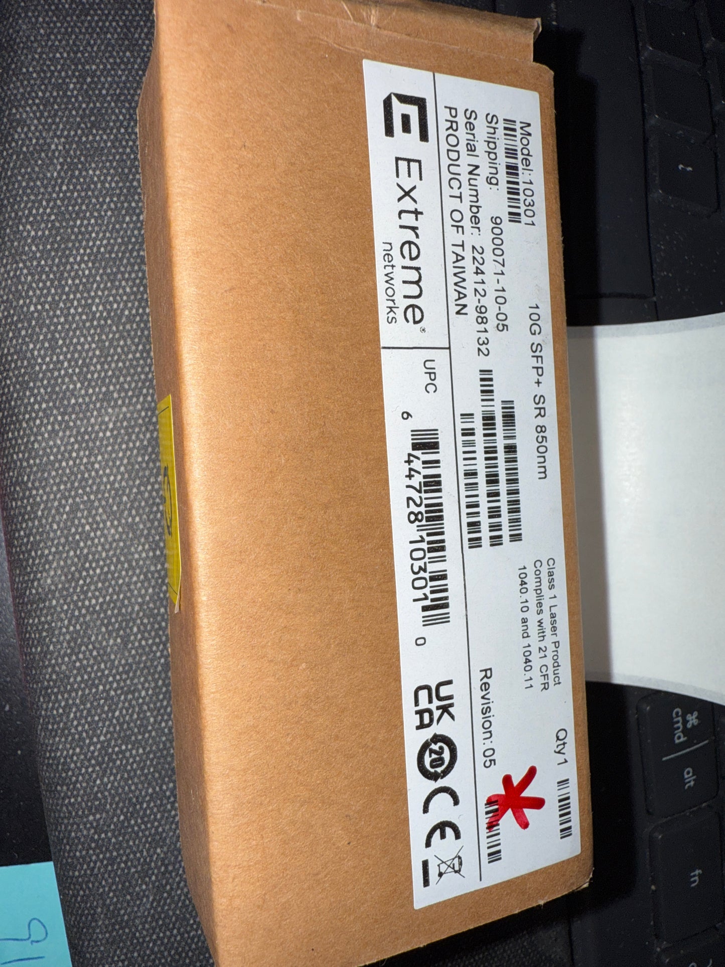 Extreme-Networks-10-Gigabit-LC-SFP--Transceiver