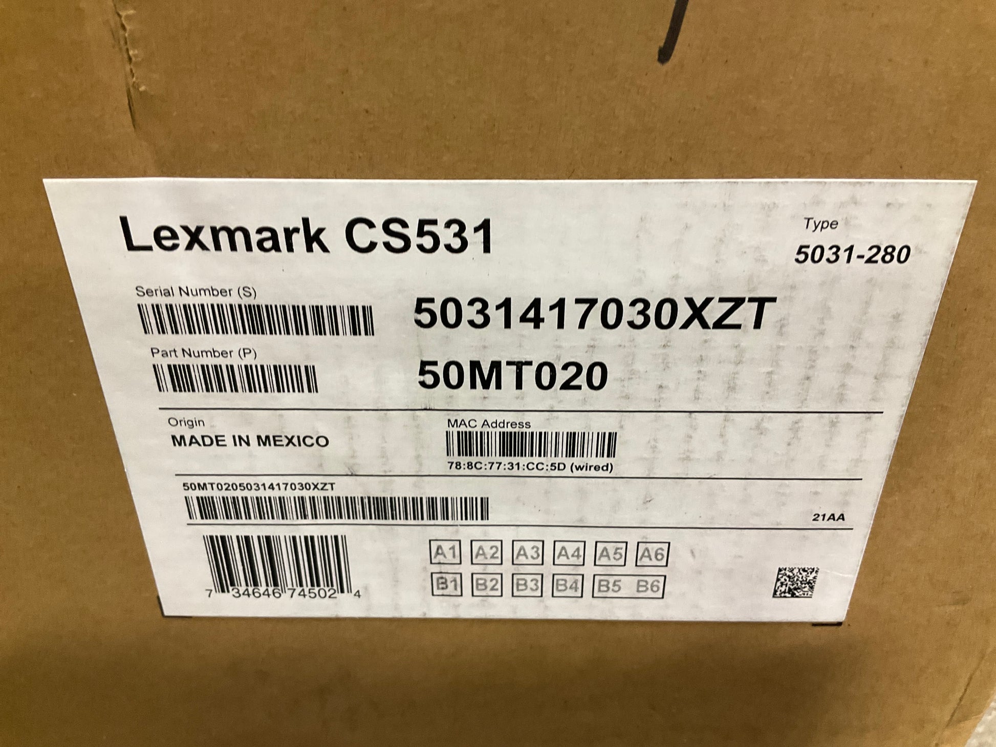 Lexmark-CS531dw-Laser-Printer