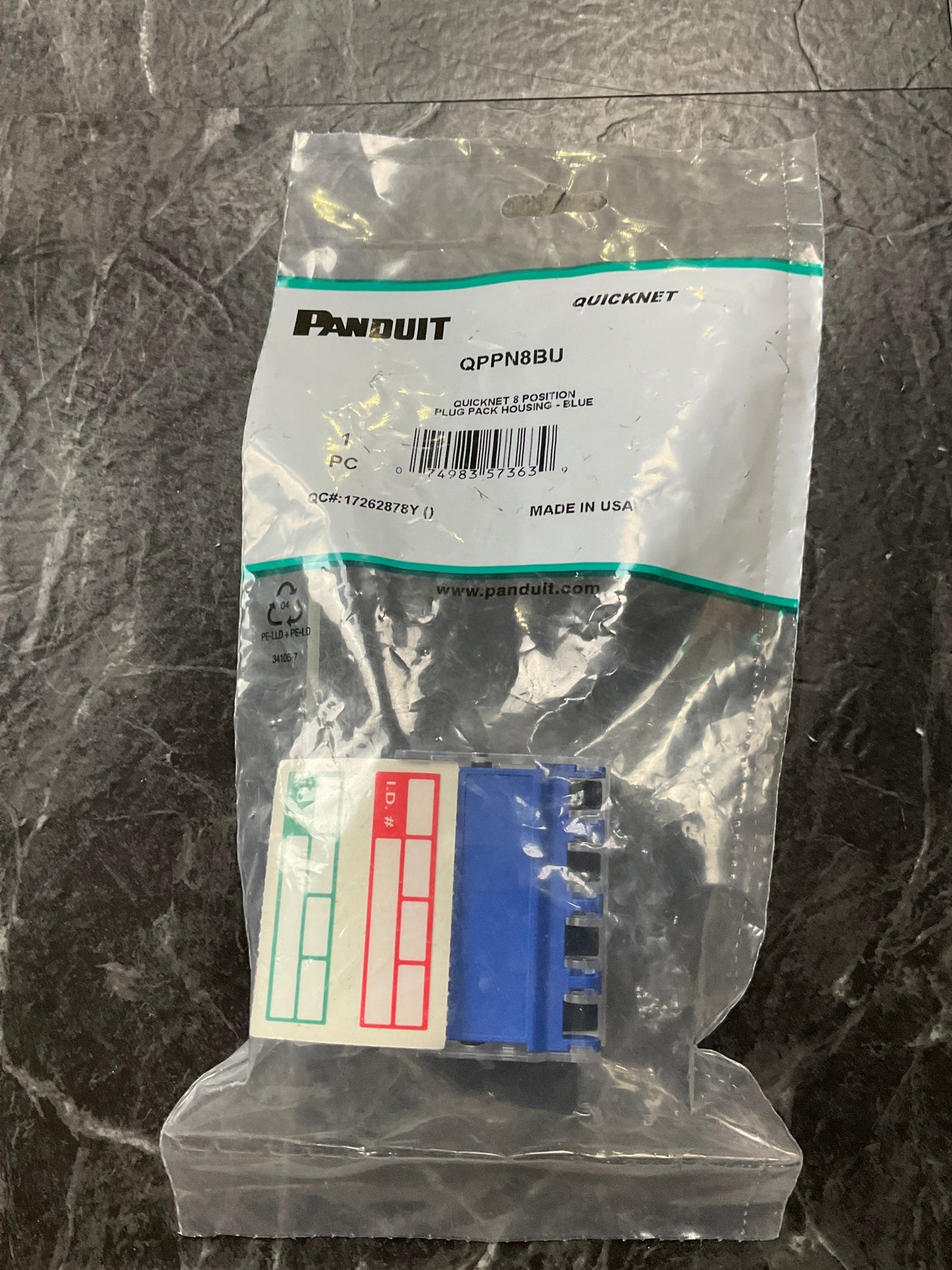 Panduit-QuickNet-Plug-Pack-Housing-8-Ports