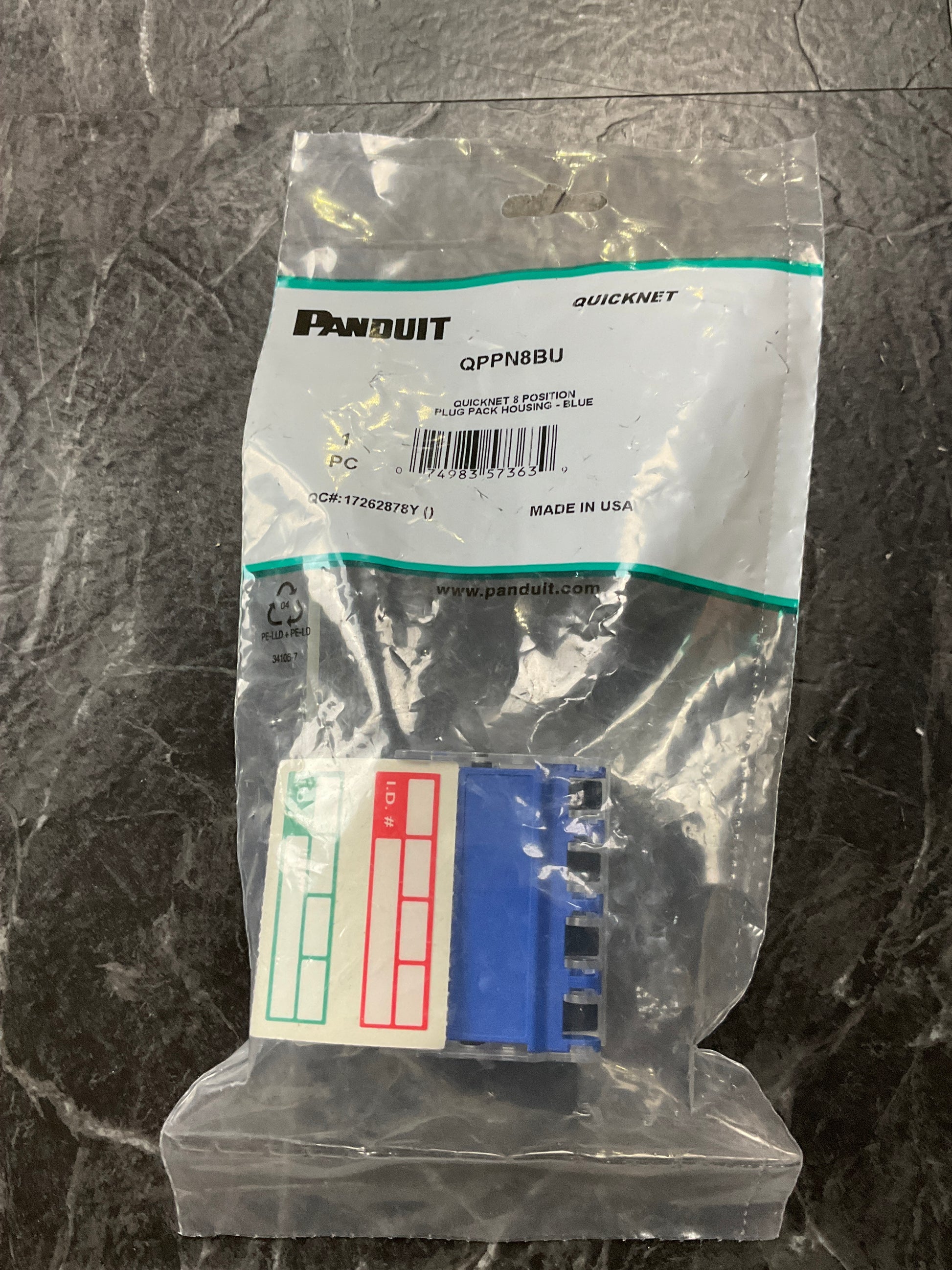 Panduit-QuickNet-Plug-Pack-Housing-8-Ports