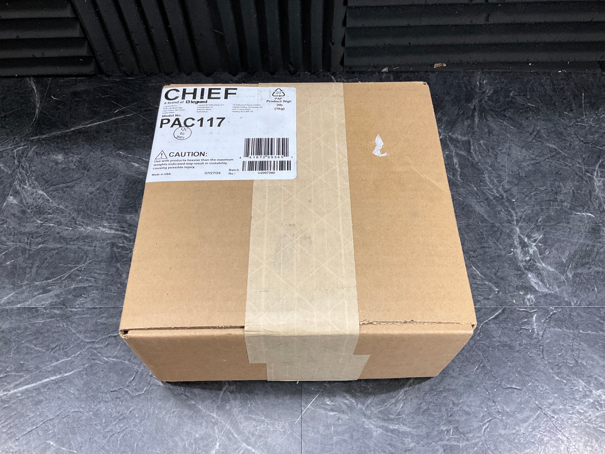 Chief-PAC-117-Metal-Stud-Anchor-Kits