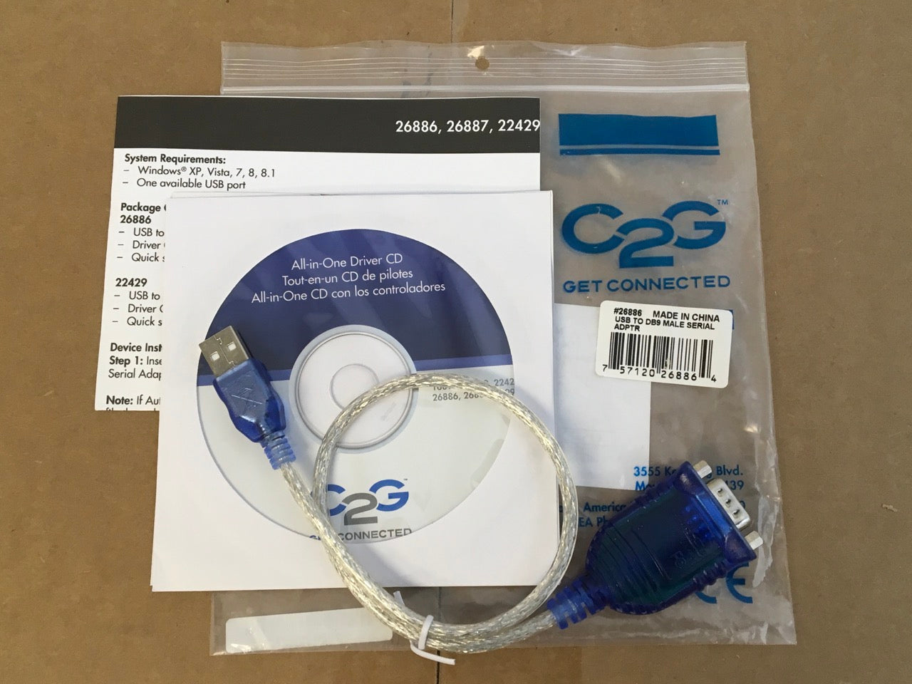 Cables-to-Go-USB-to-Serial-Adapter