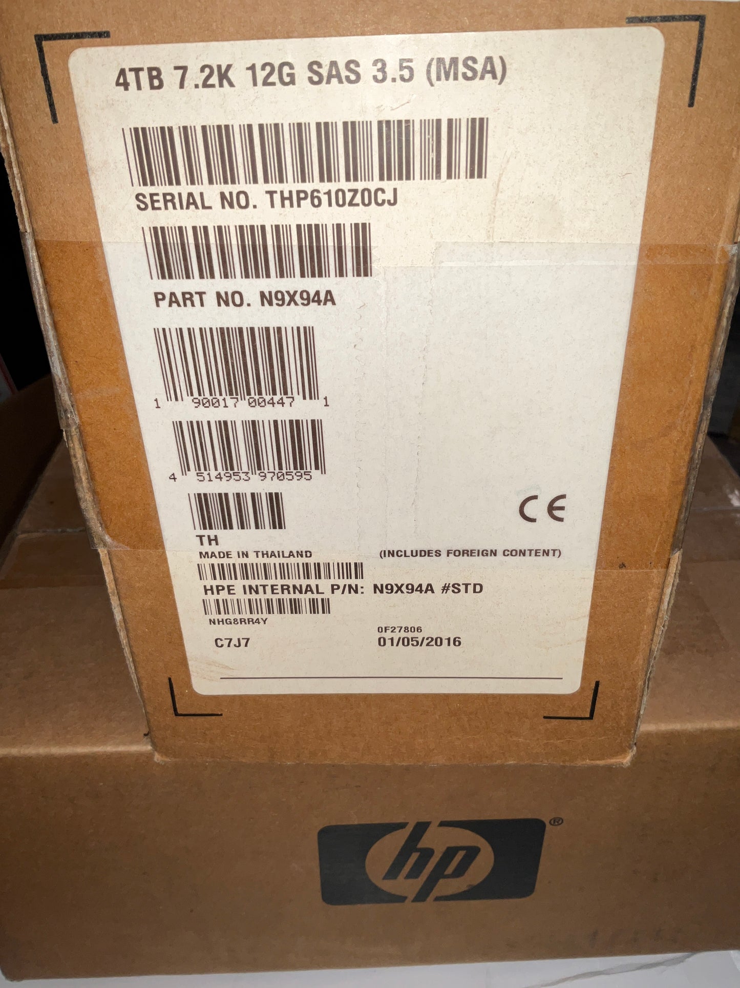 HPE-4TB-SAS3-7200-rpm-Hard-Drive--LFF-Hot-Swap---MSA-