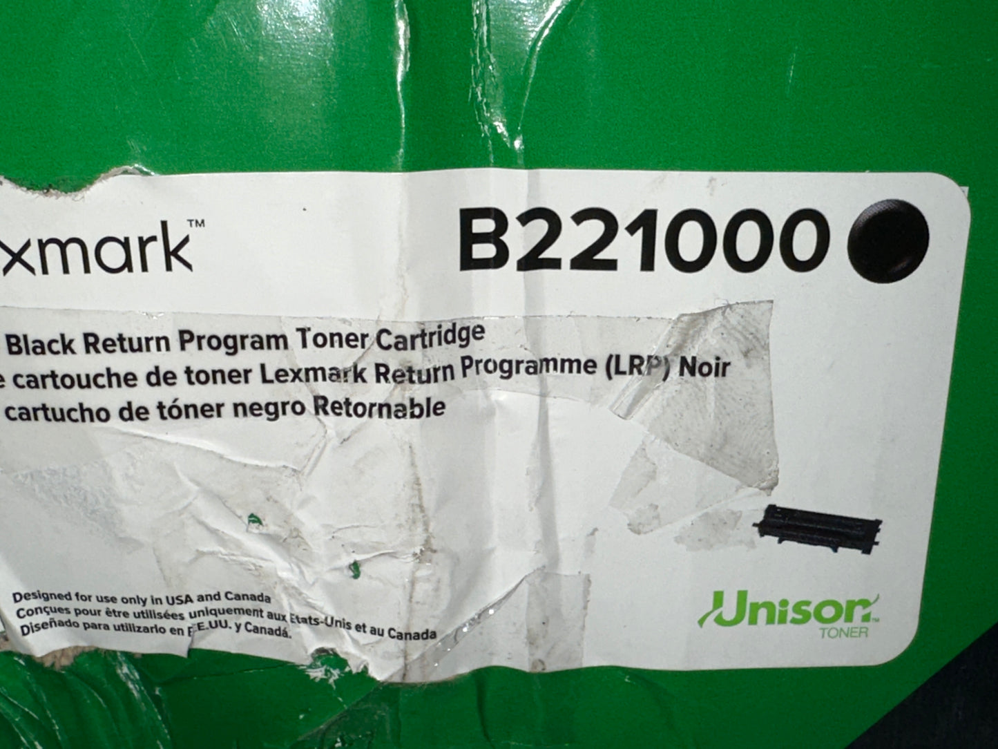 Lexmark-Black-Toner-Cartridge--B2236-