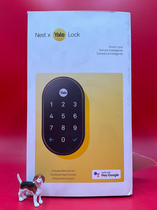 Google-Nest-Hub---Yale-Lock--oil-rubbed-bronze-