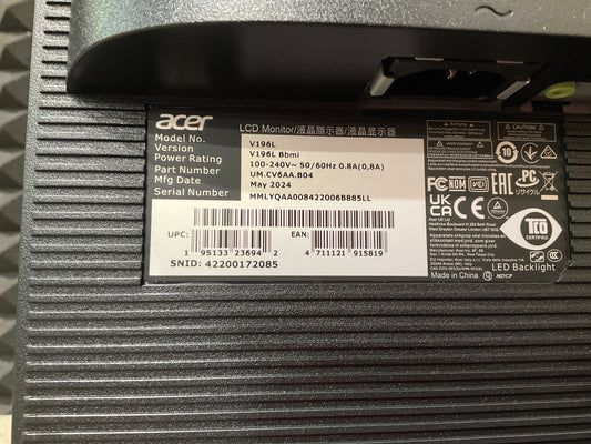 Acer-V196Lb-19--LED-LCD-Monitor--SXGA-