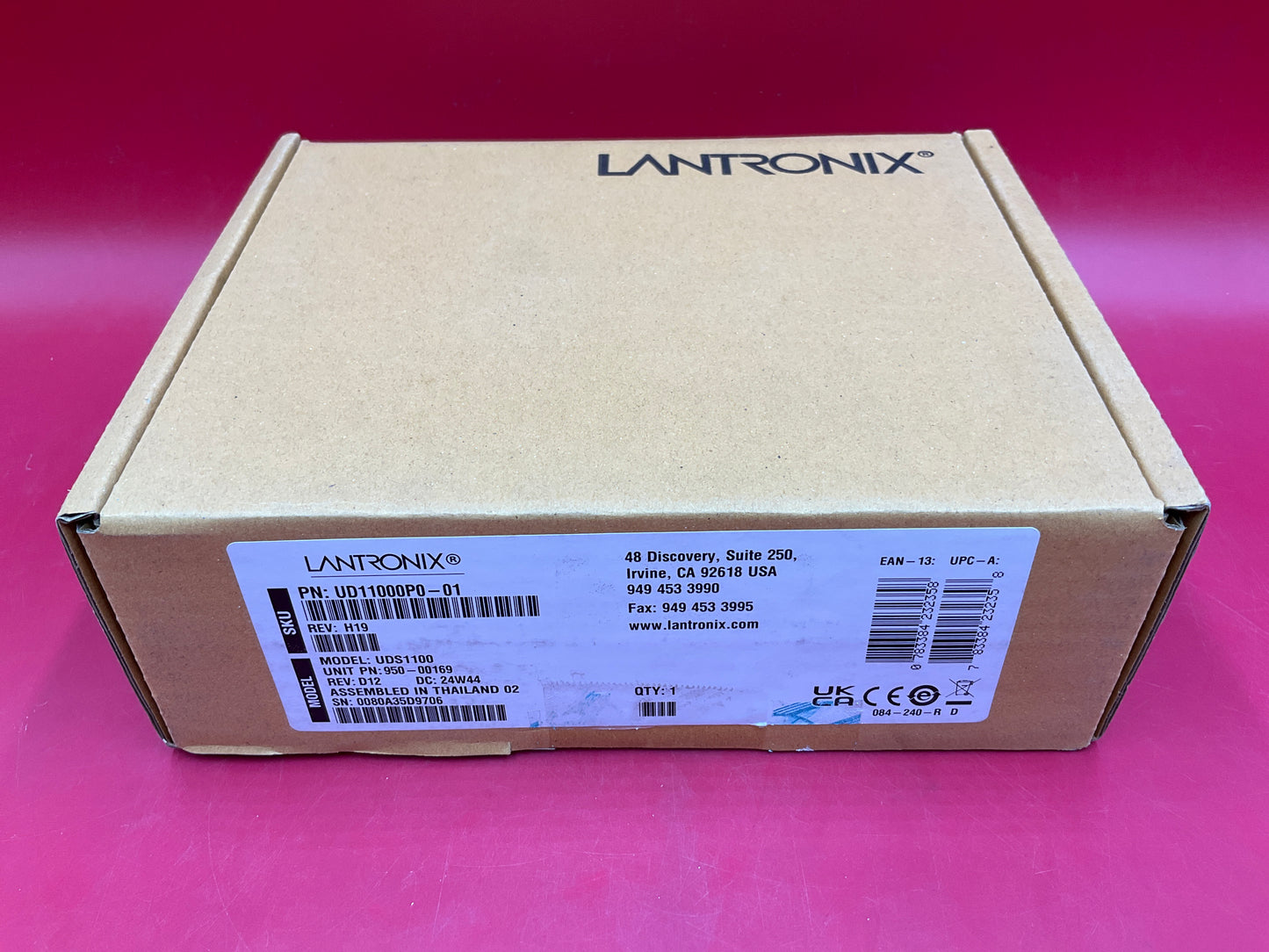 Lantronix-1-port-Serial-to-IP-Terminal-Device-Server