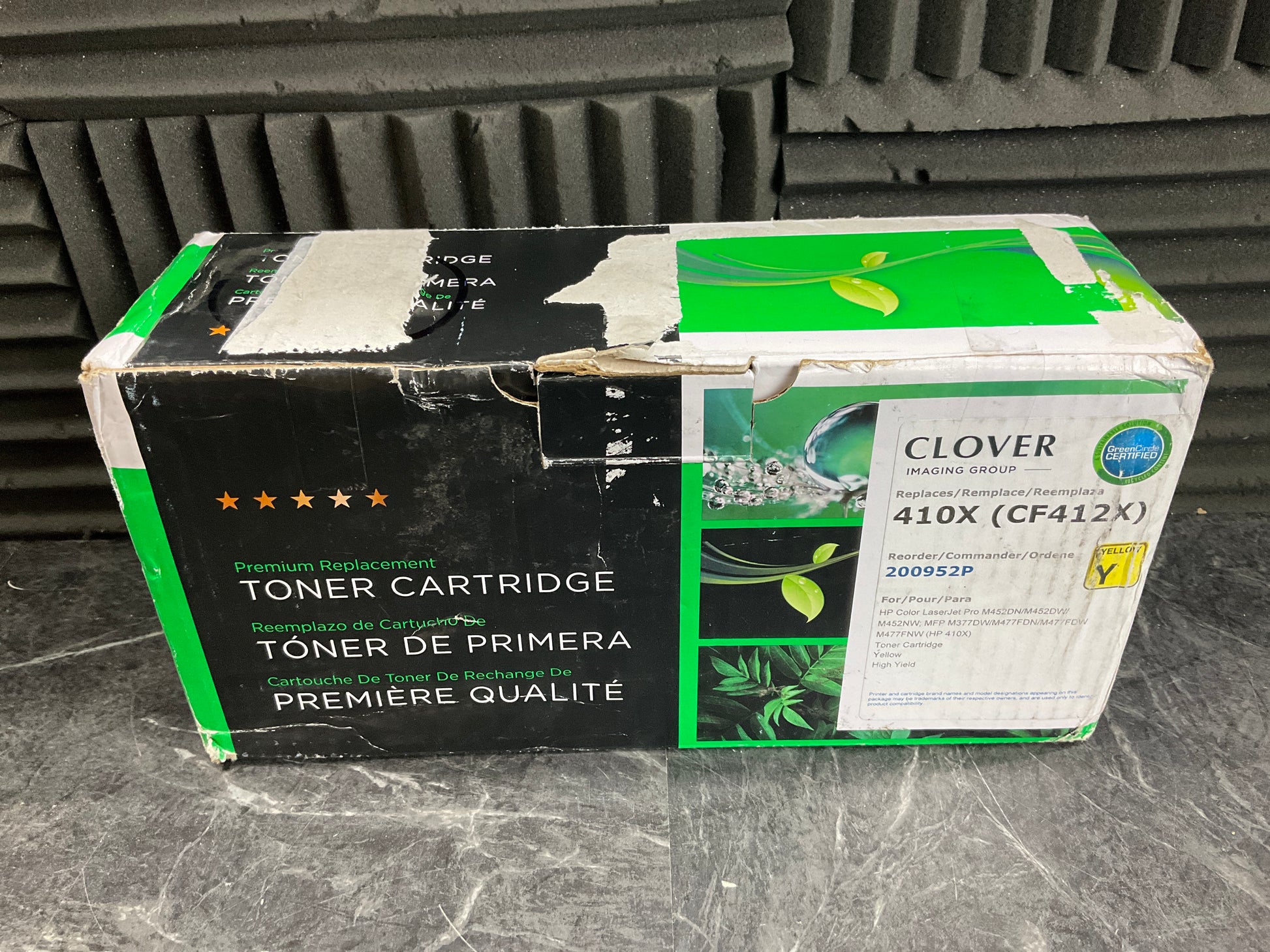 Clover-Remanufactured-Toner-Cartridge--CF412X-Yellow-