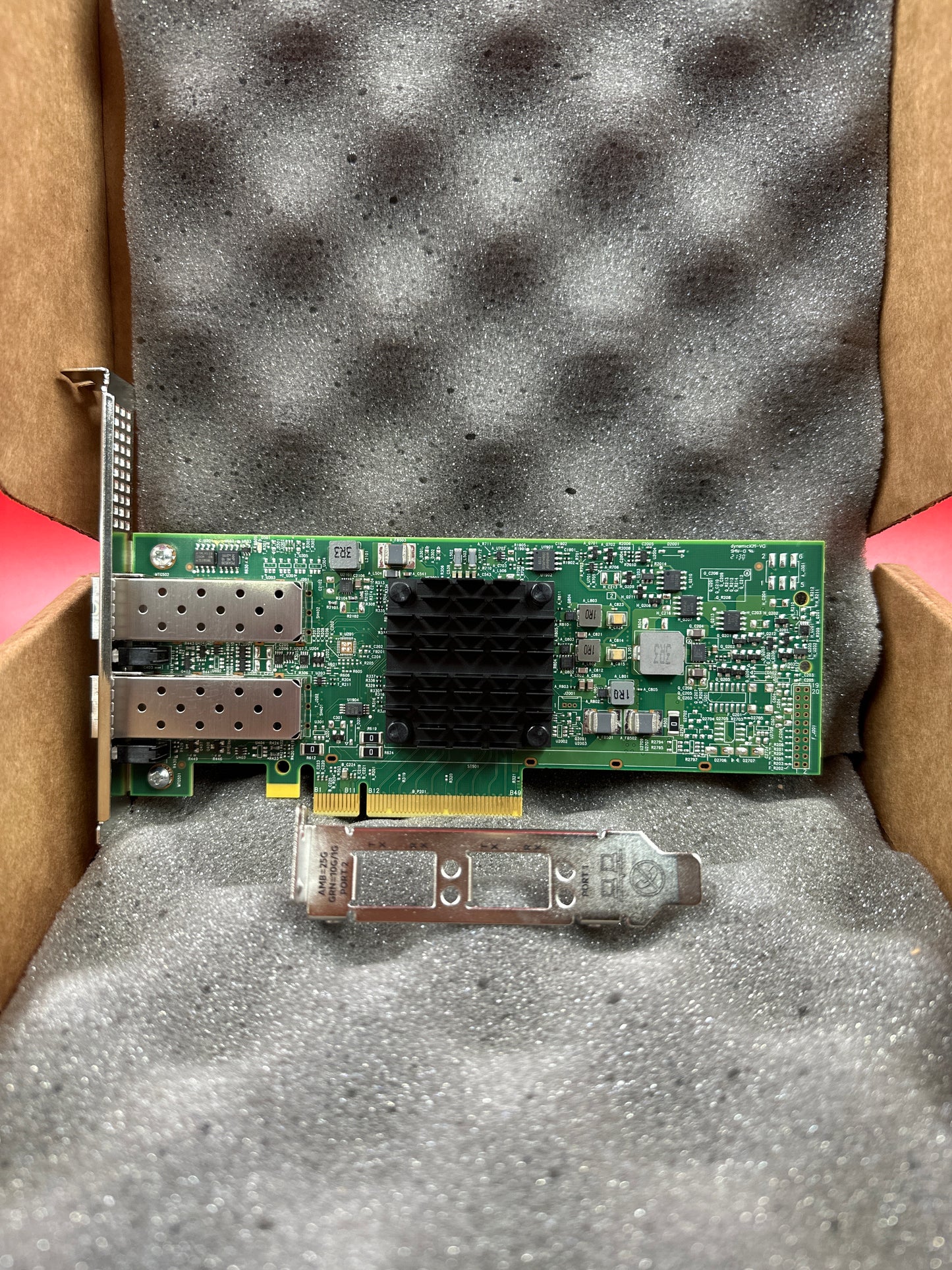 HPE-631-SFP28-Dual-Port-10-25-Gigabit-SFP28-PCI-E3x8-Ethernet-Card