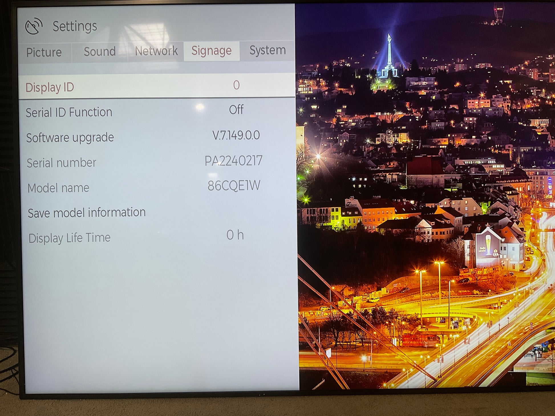 Panasonic-86--LED-LCD-Professional-TV--4K-