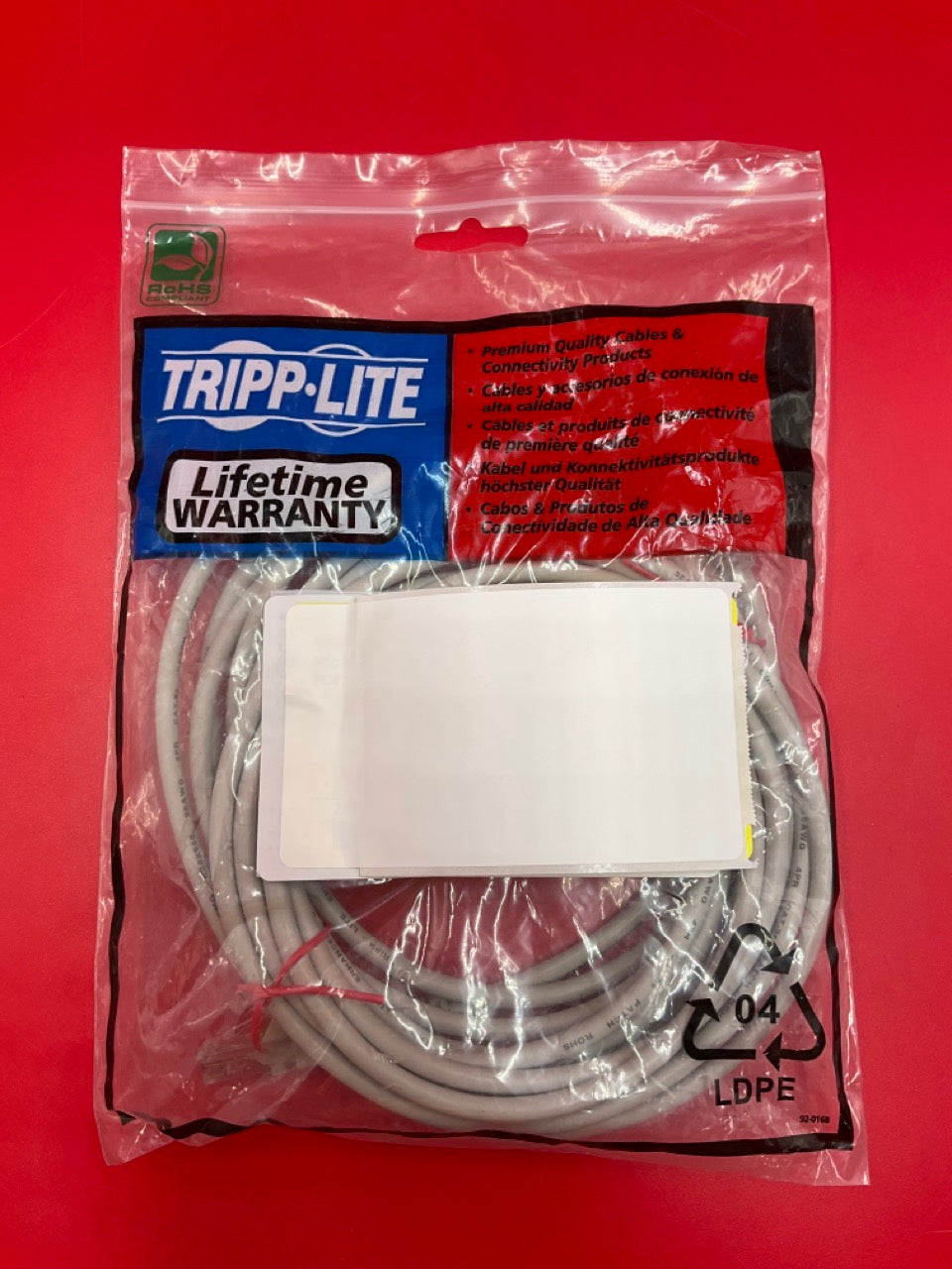 Tripp-Lite-RJ45-CAT-5e-Patch-Cable,-Snagless-Molded---15-feet--gray-