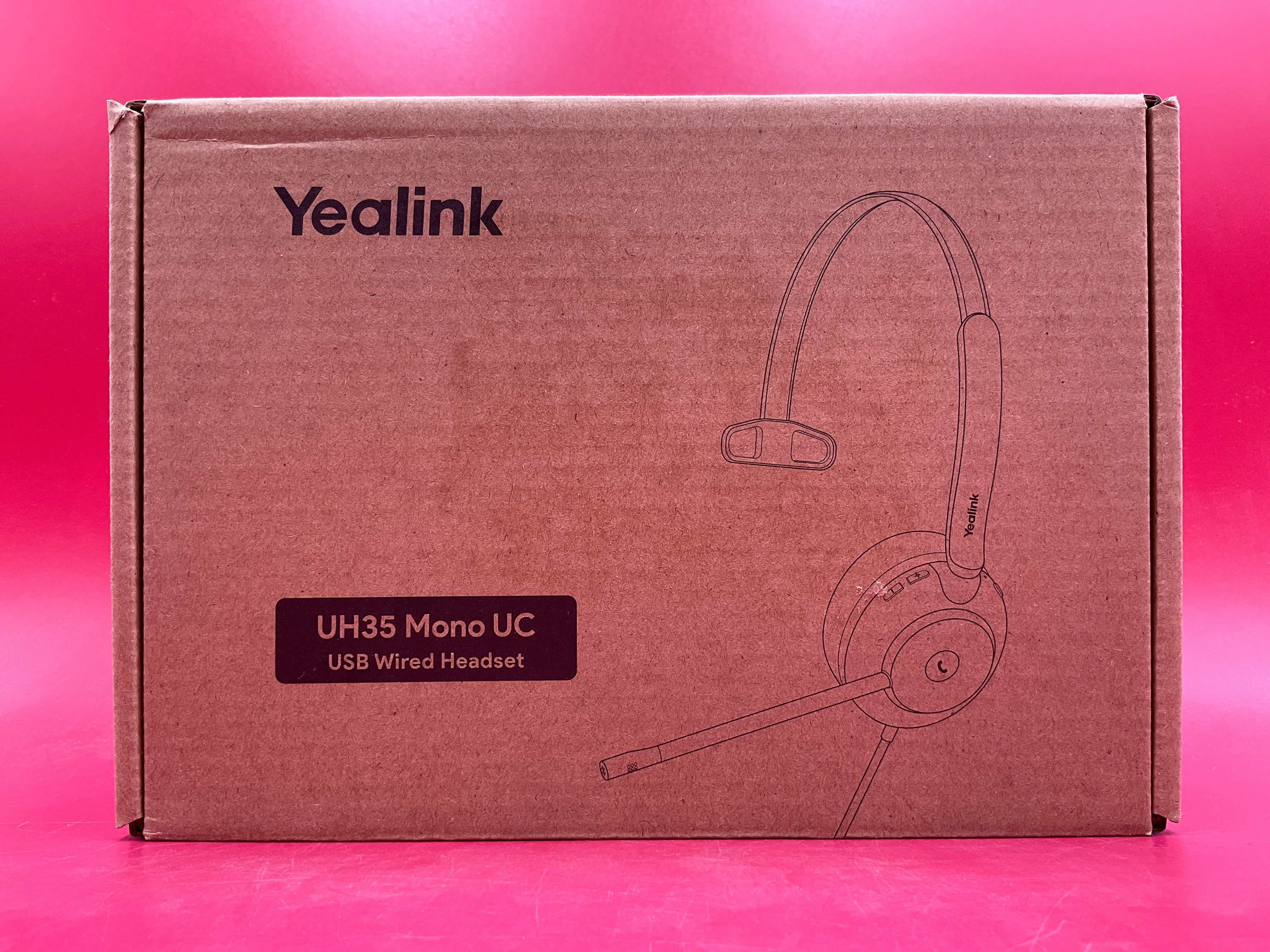 Yealink UH35 Mono UC USB-C Headset – Bstock