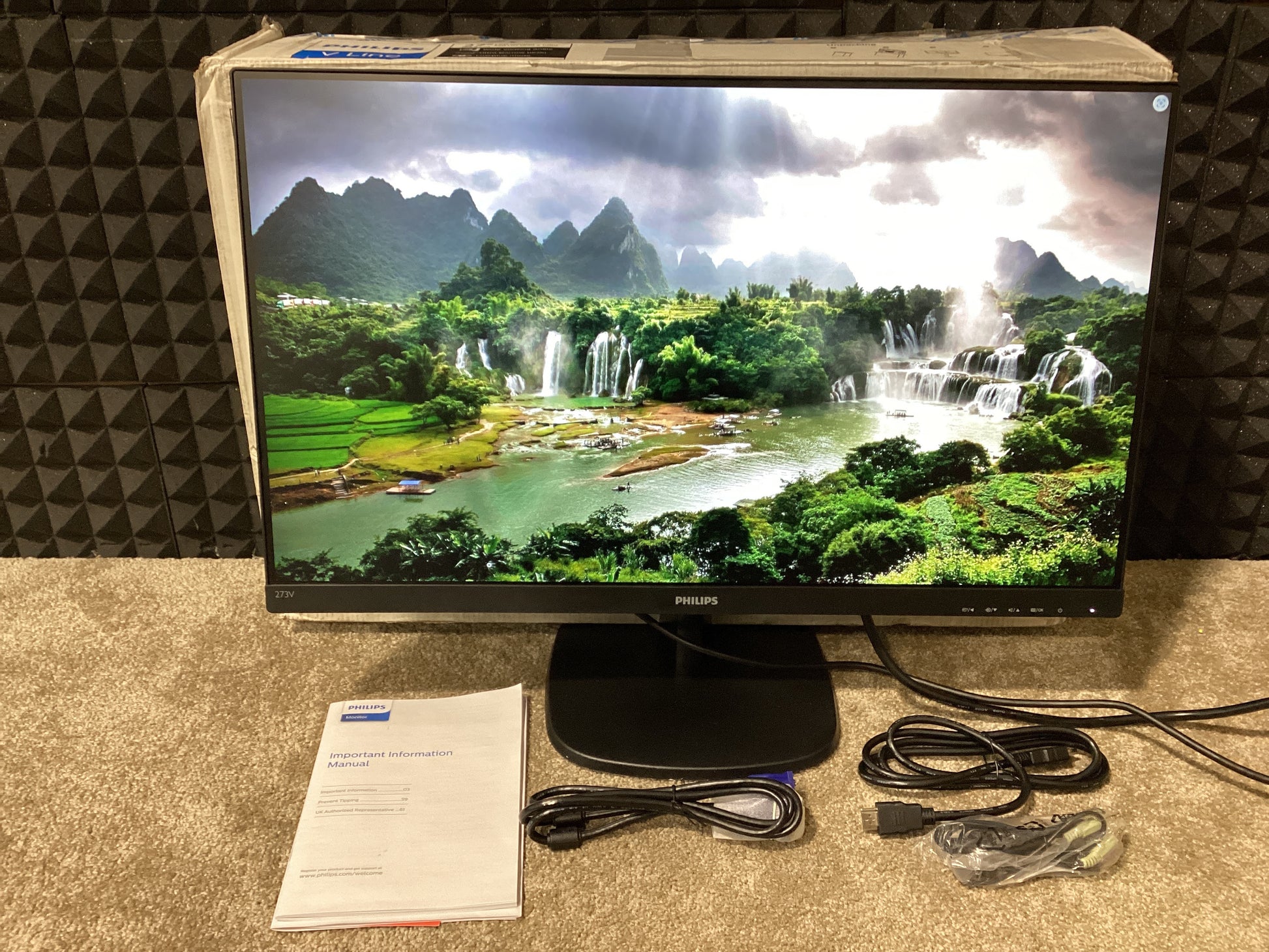 Philips-27--LED-LCD-Monitor--1080p-