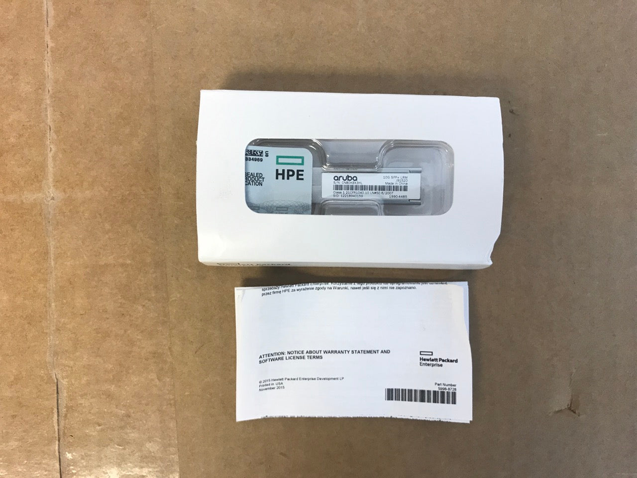 HPE-Aruba-10-Gigabit-LRM-SFP--Transceiver-Module