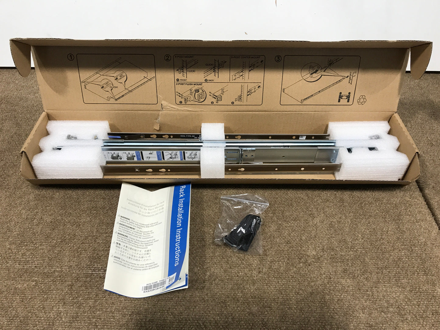Dell-Static-Rack-Rail-Kit--PowerEdge-R320-R640-