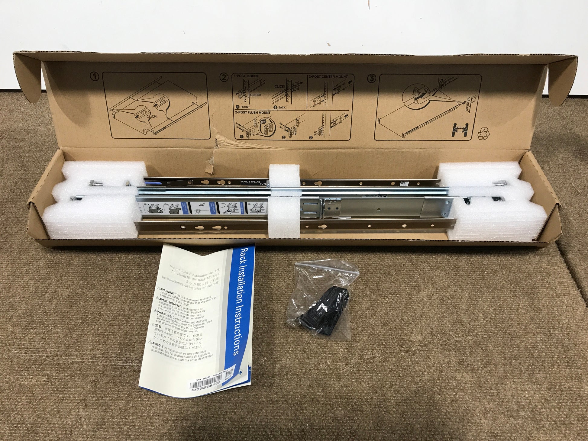 Dell-Static-Rack-Rail-Kit--PowerEdge-R320-R640-