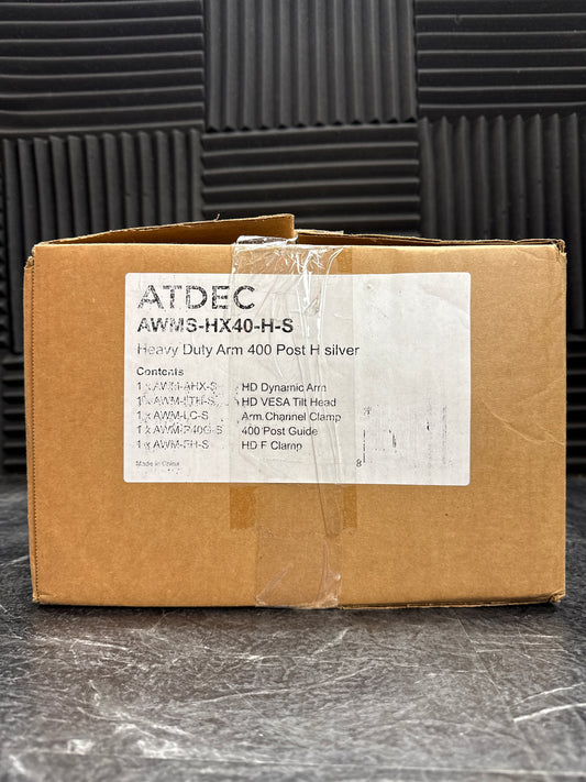 Atdec-Heavy-Duty-Dynamic-Arm-on-Post