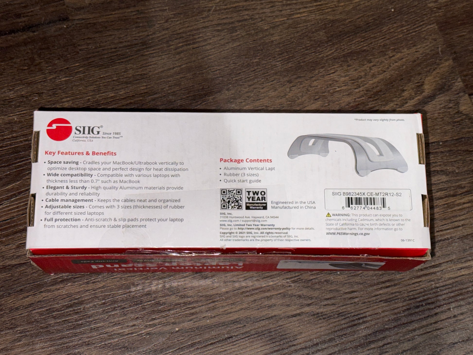 SIIG-Aluminum-Vertical-Laptop-Stand