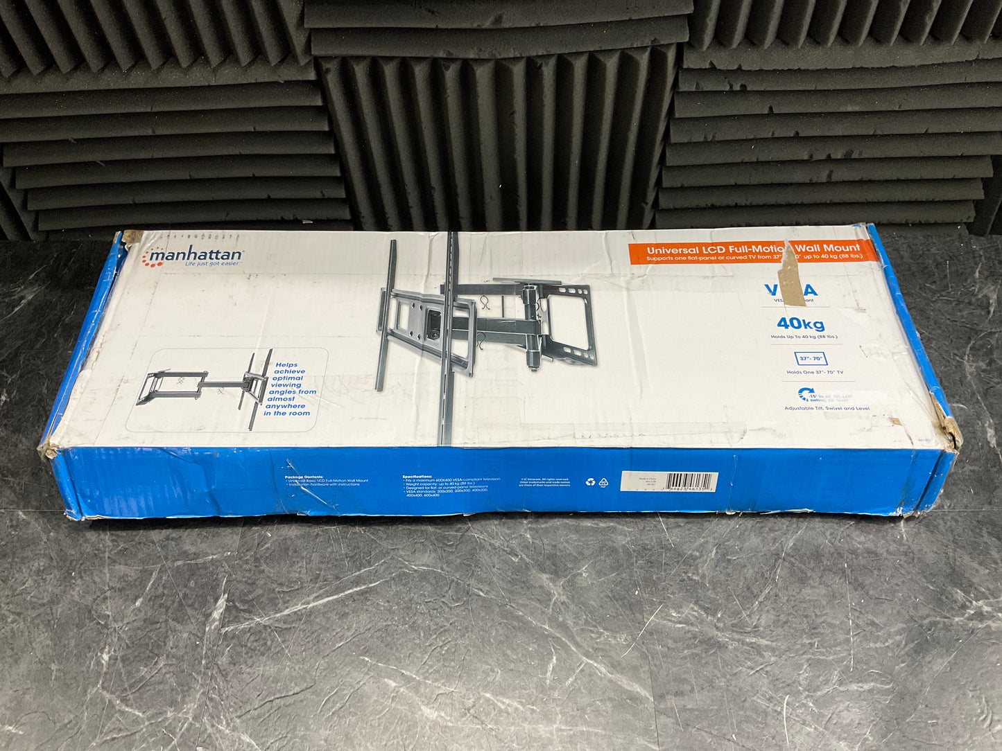 Manhattan-Universal-Basic-LCD-Full-Motion-Wall-Mount
