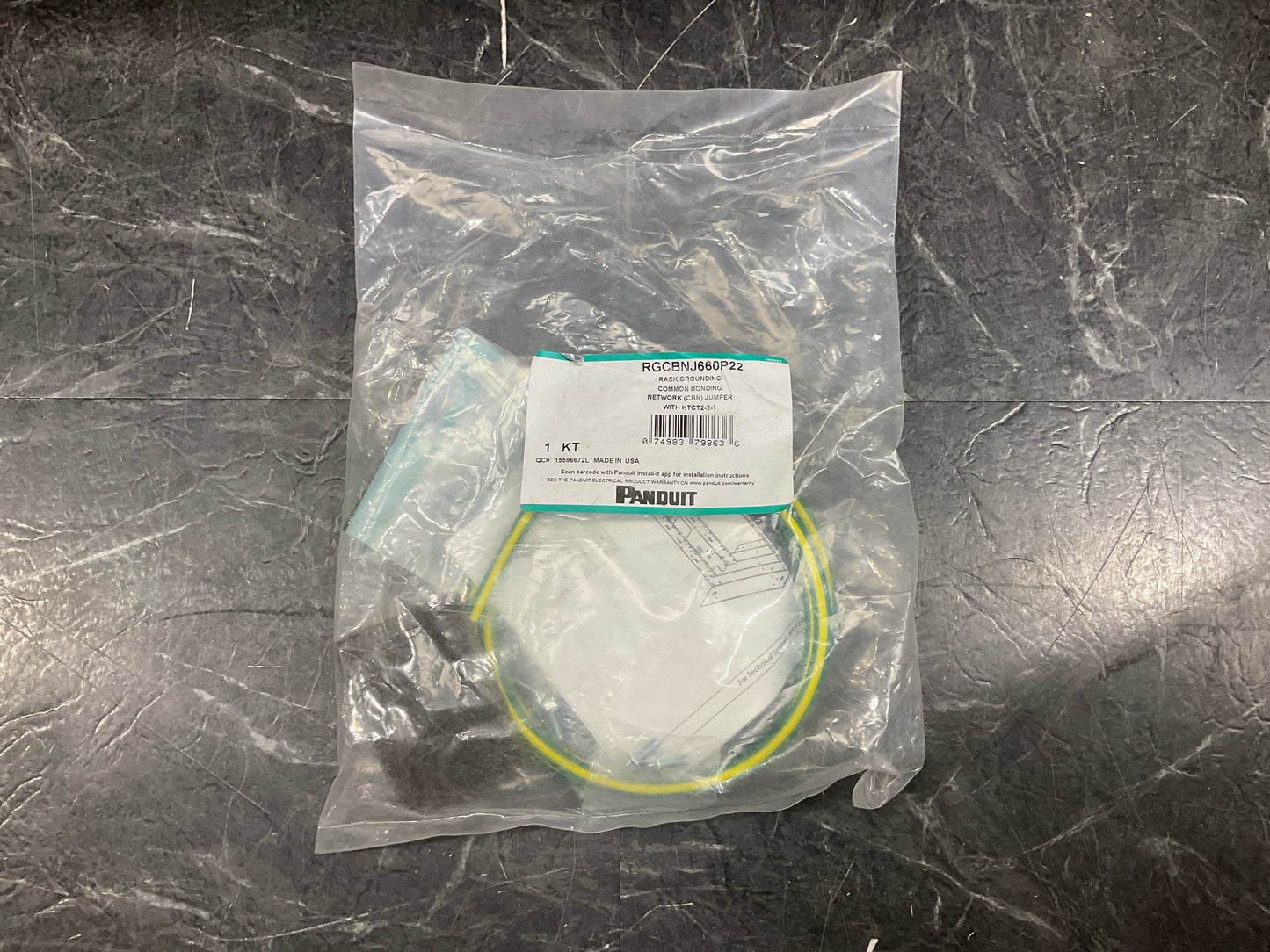 Panduit-Common-Bonnding-Network-to-Rack-Jumper-Kit