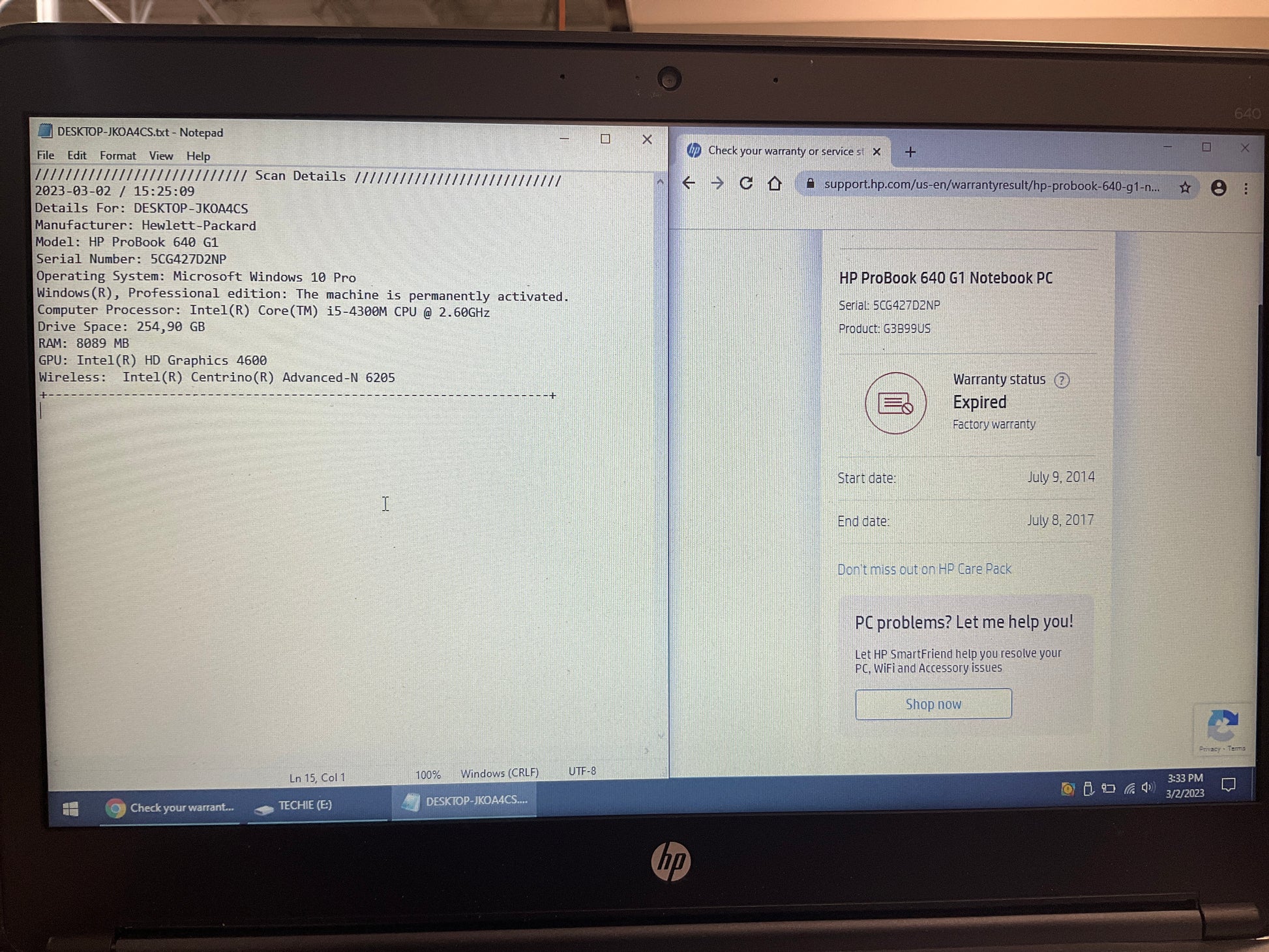 HP-ProBook-640-G1-i5-4200M-8GB-256GB-DLxDVDRW-GbE-WiFiAC-14-W10P