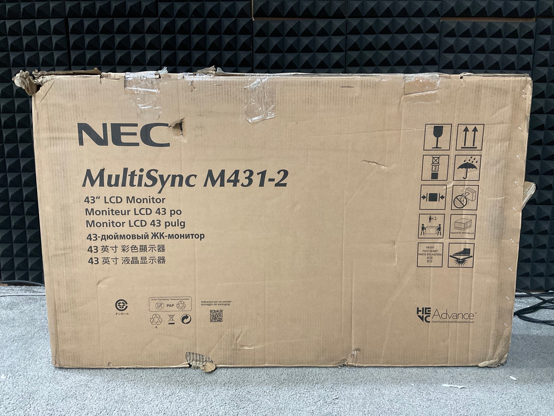 NEC-MultiSync-43--LED-LCD-Monitor--4K-