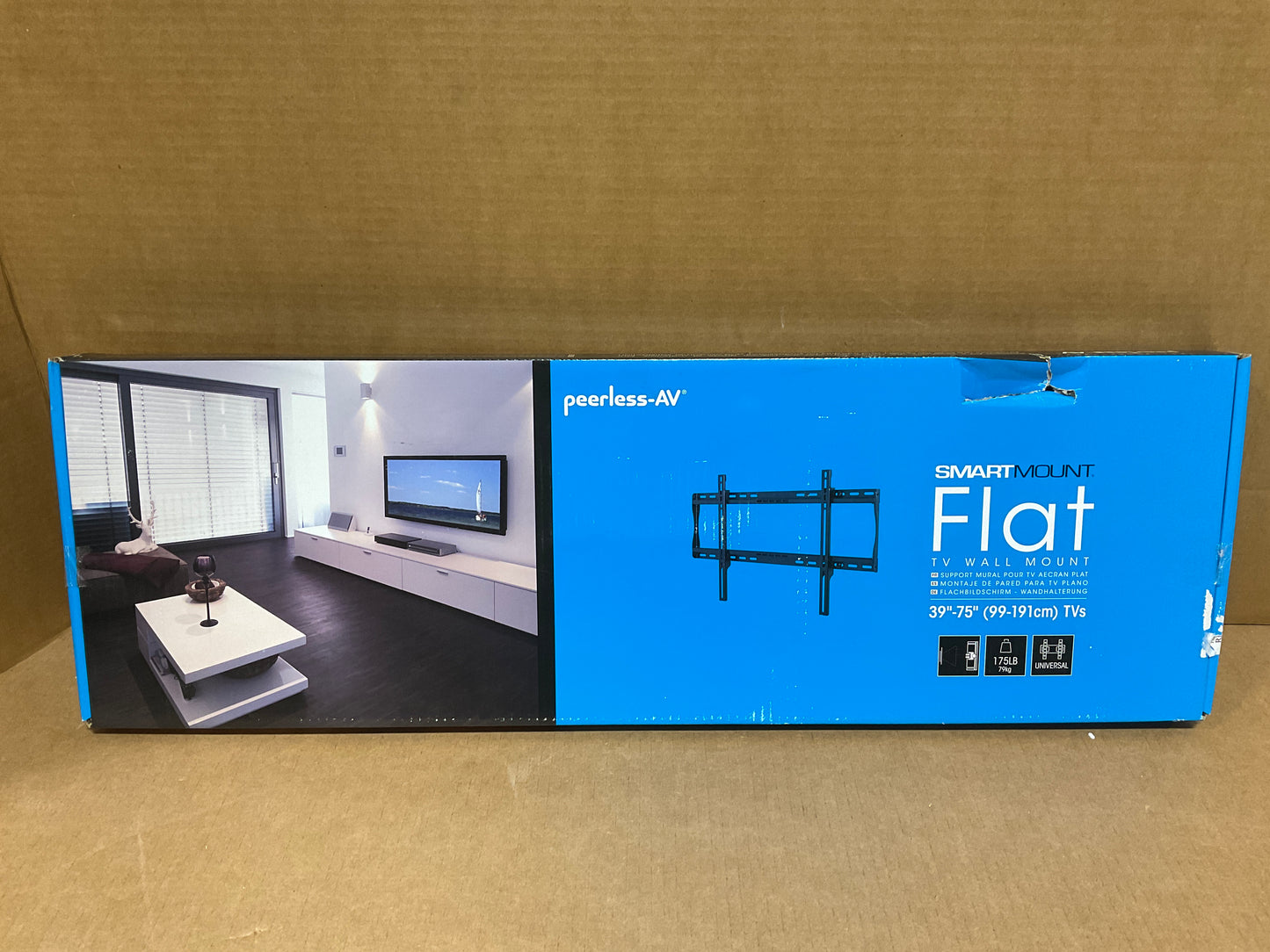 Peerless-SmartMount-Universal-Flat-Wall-Mount--39--75--